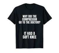 Music Producer Shirt Why Did The Compressor Joke Production T-Shirt
