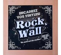 Music Protection - Rock on wall Decorative Vinyl Frames Beech Frame