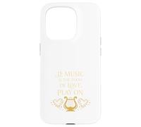 Music Pun Classical Composer Orchestra Nerd Gift Humor Case for iPhone 15 Pro