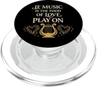 Music Pun Classical Composer Orchestra Nerd Gift Humor PopSockets PopGrip for MagSafe
