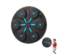 Music Punching Machine - 8 Modes Smart Interactive Target | with RGB Light Wall Mount Punching Music Boxing Machine | for Men Women Adults Home Office Gym Indoor Fitness Training Workout