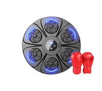 Music Punching Machine, Electronic Boxing Machine - Smart Boxing Training Device | Interactive Boxing Machine, Wall Punch Trainer with LED Lights for Domi Training