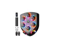 Music Punching Machine with LED Lights - Boxing Gym Equipment with Boxing Gloves, with Boxing Gloves, Boxing Workout Equipment Target for Home, Office, Gym