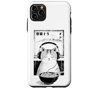 Music & Ramen Cat - Kitten eating Ramen - Neko Ramen Cat Case for iPhone 11 Pro Max