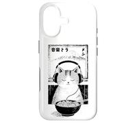 Music & Ramen Cat - Kitten eating Ramen - Neko Ramen Cat Case for iPhone 17