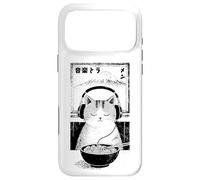Music & Ramen Cat - Kitten eating Ramen - Neko Ramen Cat Case for iPhone 17 Pro Max
