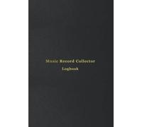 Music Record Collector Logbook: A personal Vinyl or CD Album Collectors Catalog diary for music collectors | Record, rate, log and review your collection