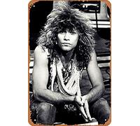 Music Rock N ROLL Legend Bon Jovi 01 Poster 12" X 8" Vintage Metal Tin Sign Home Decor Garage Man Cave Wall Art
