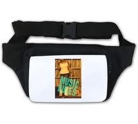 Music Rules Records and A Girl Waist Bag Fanny Pack White