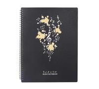 Music Score Binder - A4 Rotating Spiral File, Presentation | Durable Page Holding System for Bands Ensembles Students Teachers Musicians Practice Performance Learning Studio Application