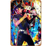 Music Scott Weiland STP Art Metal Tin Sign Poster Vintage Art Wall Decor 12 x 8 inch