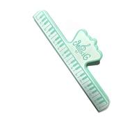 Music Sheet Clip for Guitar Violin Piano - ABS Page Holder for Song Books, Speech Drafts, Recipes - Compact 4x2x1cm Lightweight Notation Stand Accessory (Color: Green)