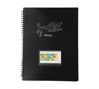 Music Sheet Organizer for Up to 40 For Pages, User Friendly Folder for A4 For Scores, Essential for Young and Adult Musicians (C)
