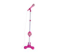 Music Sing Microphone Toy with Flashing Stage Lights Christmas Gift for Kids