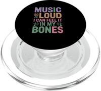 MUSIC SO LOUD I CAN FEEL IT IN MY BONES PopSockets PopGrip for MagSafe