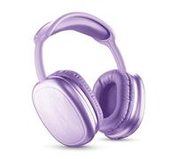 Music Sound - MAXI2 Bluetooth Around Ear Headphones - Bluetooth 5.0 - Play Time 22h - Integrated Microphone - Controls on the Ear and Adjustable Headband - Purple