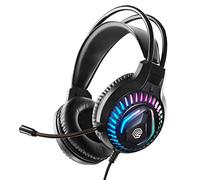 Music Sound | Predator gaming headset with integrated RGB lighting - integrated microphone - adjustable headband