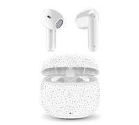 Music Sound - Showy Capsule Bluetooth Earphones, Ergonomic Design, Balanced Sound and Optimal Comfort, Dotted Elegance Pattern