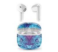 Music Sound - TWS Fantasy Bluetooth Headphones - Capsule Design - Wireless - Charging Case - Microphone - Playback Time Up to 25 Hours and Patterns
