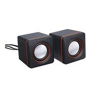Music Speaker Desktop with 3 5mm Jack for Laptop MP3 Smartphones Sound Premium Material Convenient Use Portable Size