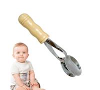 Music Spoon Made of Stainless Steel, Music Spoon with Handle, Percussion Metal Spoon Instrument with Handle, Musical Instrument Equipment with Clear Sound for Me Lessons