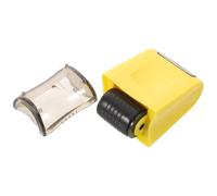 Music Staff Roller Stamp Five-line Self-Inking Yellow Plastic