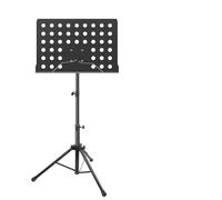 Music Stand Black Sheet Metal Portable with Carrying Bag Adjustable Projector Podium Laptop Stands Music Stands