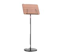 Music Stand Bracket Reading Bracket Student Painting Stand Retractable Music Stand Back Book Shelf Piano Score Floor Stand Sheet Music Stand(Black,L)