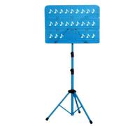 Music Stand Folding Music Stand Music Stand Violin Guitar Music Stand Student Adjustable Stand Orchestra Lifting Stand Music sheet Stand(Blue)