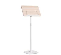 Music Stand for Sheet Music, Metal Wood Sheet Music Stand Orchestra For Reading Band Instruments Sheet Music for Violin Players