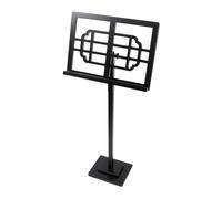 Music Stand for Sheet Music, Portable Wooden Music Holder Vintage Style Sheet Stands For Choir Classroom Sheet Music for Violin Players(Black)