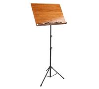 Music Stand Heightened Music Stand Professional Portable Music Stand Solid Wood Bamboo Music Stand Violin Music Stand Music sheet Stand(B)