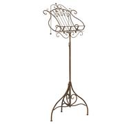 Music stand iron stand baroque to 125cm multicolored lyra clef