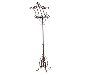 Music stand iron stand baroque to 170cm brown