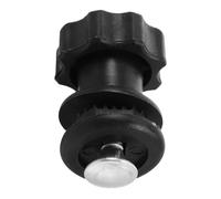 Music Stand Knob for Sheet Holder 0.6cm Tightening Screw | Black Plastic Metal Clamp, Portable Universal Fit for Musicians, Keyboard Music Rest