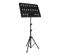 Music Stand Music Stand Guzheng Playing Guitar Violin Portable Music Stand Three-stage Lifting Conductor Music Stand Sheet Music Stand(Black)