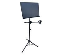 music stand, Orchestra Stand, Violin Music Stand, With Detachable Microphone Holder And Mobile Phone Holder, Carrying Bag, Guitar Music Stand