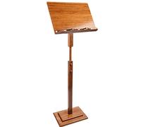 music stand, Phone Holder, Provides a comfortable viewing angle, suitable for people of different heights, with Music Sheet Clip Holder