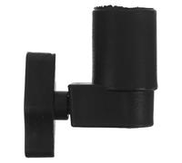 Music Stand Pole Replacement Knob Black 1.6cm Lock Collar