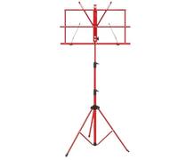Music Stand Portable Adjustable Music Stand Adjustable Tripod Folding Orchestra Music Stand Music Stands For Sheet Music(Rosso)