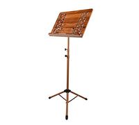 Music Stand Portable Bamboo Music Stand Holder Metal Bracket Adjustable Heights 70-190cm, High-Quality Professional(Color:A1)
