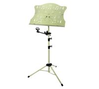 Music Stand Portable Foldable Music Stand Professional Music Stand Can Be Raised And Lowered For Home Use Violin Stand Music sheet Stand(Green)