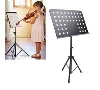 Music Stand,Professional Portable Sheet Music Stand,Folding & Adjustable Holder, Super Sturdy for Instrumental Performance, Band & Travel with Carrying Bag
