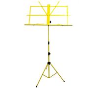 Music Stand,Reading Stand Holder Foldable Portable Music Stand Adjustable Height(Yellow)
