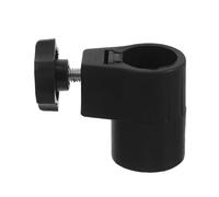 Music Stand Replacement Clamp Height Adjustment Joint Knob | 2.5cm 1inch Hole, Black Plastic and Metal Build, for Sheet Stand Tightening at Home Practice or Live Performance