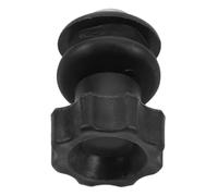Music Stand Screw Knob 0.6cm Adjustable for Piano Book Rack | Keyboard Music Rest, Portable Handle for Musicians, Black Metal Plastic Universal Fit