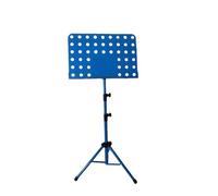 Music Stand Sheet Music Folding Music Score Stand Lifting Bold Bracket(Blue)