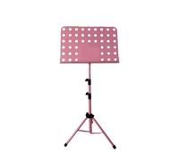 Music Stand Sheet Music Folding Music Score Stand Lifting Bold Bracket(Pink)