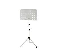 Music Stand Sheet Music Folding Music Score Stand Lifting Bold Bracket(White)