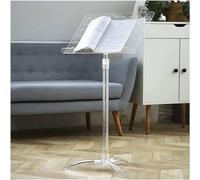 Music Stand, Sheet Music Stand, Acrylic Music Stands Adjustable Height Music Holder Lightweight Foldable Sheet Music Stands Portable Desktop Book Holder